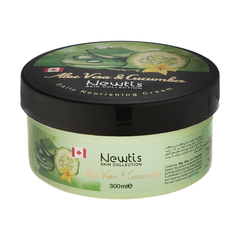کرم مرطوب کننده نیوتیس مدل Cucumber